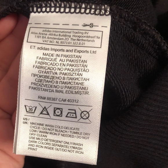 Black adidas crew neck - Picture 7 of 7